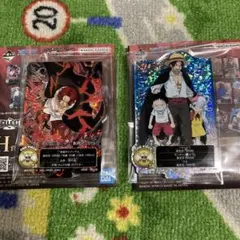 新品》　一番くじ ワンピース 赤髪海賊団 H賞 ACLLECT ホロ2種