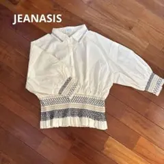 JEANASIS 刺繍入りブラウス