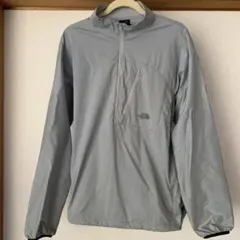 メンズ　LL ノースフェイス　グレー　ウィンドパーカー　風除け