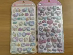 サンリオ コットンパフィーシール