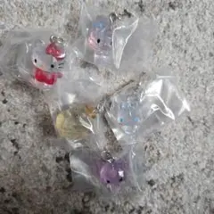 サンリオキャラクターズ クリスタルめじるしアクセサリー３個セット