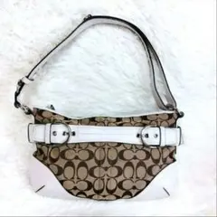 COACH shoulder bag soho Signature Y2K