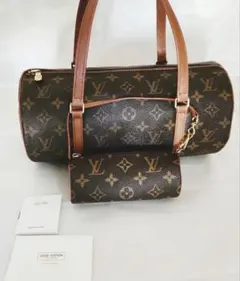 中古 ルイヴィトン バッグ モノグラム パピヨン26 ハンドバッグ