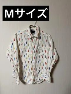 made in JAPAN サーフボード プリント レギュラーカラー シャツのサムネイル