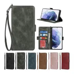 Galaxy A33 5Gケース　手帳型　カード収納　ストラップ付き