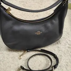 COACH コーチ ペイトン ホーボー ペブルレザー ミニ 極美品 CE619