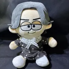 ちびぬい服　はぴぬい服　ブラウン系ブラウスとパンツのセットNo.116-2