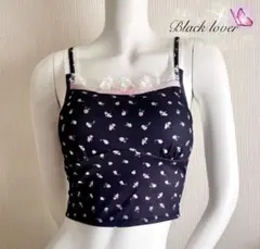 1点限り! 小花柄キャミソールガーリー系 春