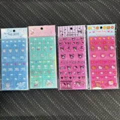 タイルシール サンリオ キティ クロミ ボンボンドロップシール