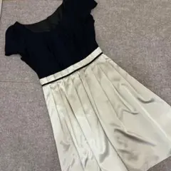 【美品】コムサイズム ワンピース兼ドレス