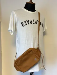 信三郎帆布/サコッシュ/ミニショルダー/バッグ/一澤/かばん/京都/カラシ/良品のサムネイル