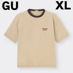 【GU】リンガービッグT（5分袖］【ロゴ〕のサムネイル