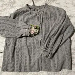 ✳︎サマンサモスモス✳︎長袖レースブラウス