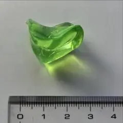 【1個】プラスチック・アクリルストーン【緑色】