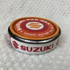 SUZUKI CAR WAX スズキ ワックス 空き缶 コレクション 昭和レトロのサムネイル