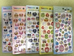 【正規品】たまごっちボンボンドロップシール、プチドロップシール5種セット