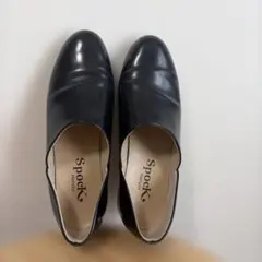 HARUTA スポックシューズ 25cmEE ブラック