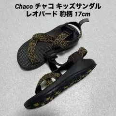 Chaco チャコ キッズサンダル レオパード 豹柄 17cmのサムネイル