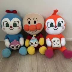 アンパンマン コキンちゃん　ドキンちゃん　ぬいぐるみ セット 約40cm