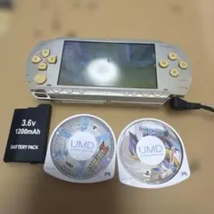 Sony PSP ゴールド　 本体 ACアダプター付き