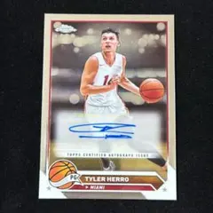 Tyler Herro タイラー・ヒーロー Topps Chrome Auto
