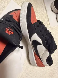 Nike SB Force 58 ブラック/オレンジ スニーカー