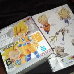 一番くじドラゴンボールB賞 超サイヤ人2 超サイヤ人3 孫悟空 フィギュア