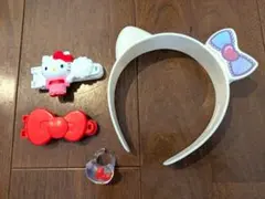 ハローキティ カチューシャ アクセサリーセット