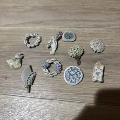 陶器製 ブローチ 10点セット（小菅幸子様作）のサムネイル
