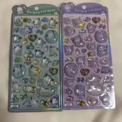 【正規品】うるちゅるポップシール サンリオ 2枚セット