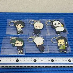 劇場版 呪術廻戦0 ラバーキーホルダー 全6種 セット ゅ