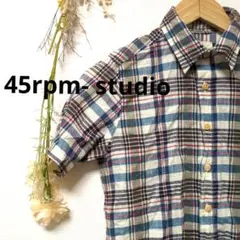 45rpm studio フォーティーファイブ アールピーエム シャツのサムネイル