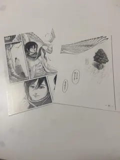 進撃の巨人 ポストカード ミカサ