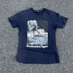 【希少品】 00s onituka tiger オニツカタイガー グラフィックT
