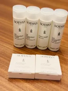 【SOTHYS】ソティス アメニティ 石鹸 化粧水 クレンジングミルク6点セットのサムネイル