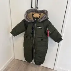 【美品】子供用スノーウェア80センチ
