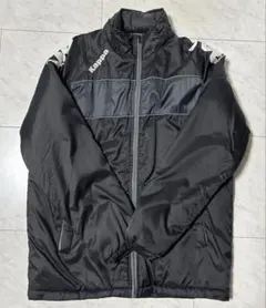 Kappa 黒 ナイロンジャケットM