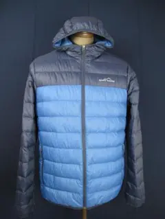 Eddie Bauer ダウンジャケット 青/紺 Men M 1024