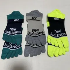 new balance 5本指ソックス （25〜27cm）3足セット