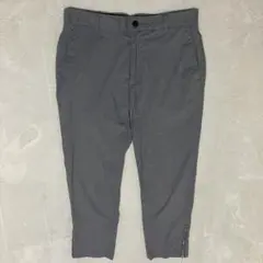 RAGEBLUE グレー クロップドパンツ