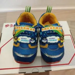 アンパンマン スニーカー 青　中古品