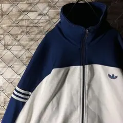 【レアサイズ6号】名作　adidasトラックジャケット　デサント 西ドイツ
