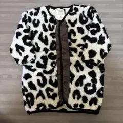 CIAOPANIC TYPY レオパード柄ボアジャケット 100cm~110cm