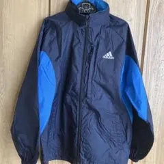 adidas フルジップジャケット 12A/152 ネイビー/ブルー