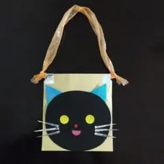 ハロウィン 黒猫バッグ 製作キット 5セット