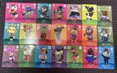 【まとめ売り】　amiiboカード　21枚セット　sp含む　あつ森