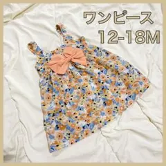 SHEIN ノースリーブ ワンピース 12-18M 花柄のサムネイル
