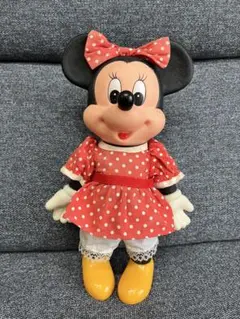 ミニーマウス　フィギュア　レトロ　ヴィンテージ