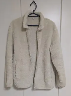 UNIQLO フリース オフホワイト　Lサイズ