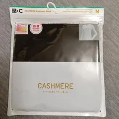 【新品】UNIQLO極暖ヒートテック カシミヤブレンドクルーネックTブラックM